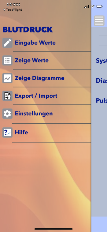 Programmeinstieg Ändern